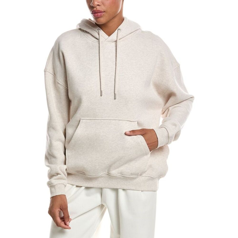 Sweaty Betty Womens Premium Brushed Classic Hoodie, Brown